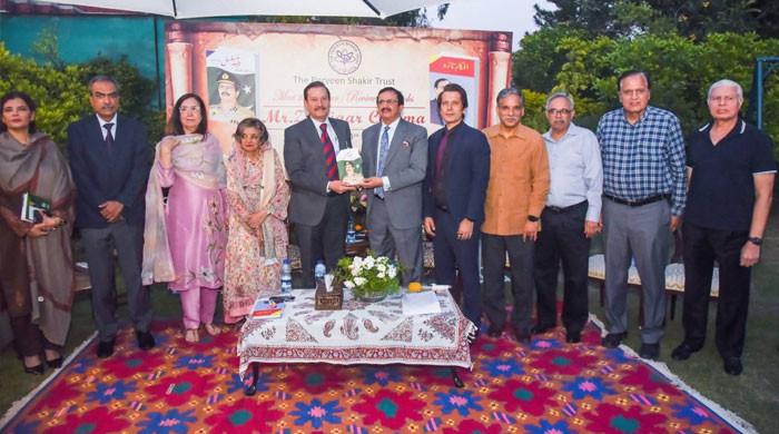 پروین شاکر ٹرسٹ کی جانب سے چیئرمین علامہ اقبال کونسل کی افکار تازہ کی تقریب پذیرائی 