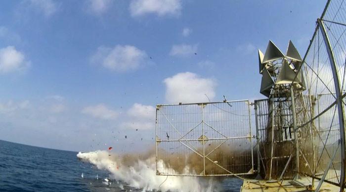 پاک بحریہ کا اینٹی شپ ویپن کروز میزائل کا کامیاب تجربہ