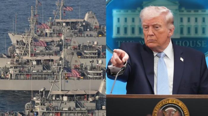 آبنائے ہرمز  امریکاکےکنٹرول میں ہے، کسی جہاز کو ایرانی بندرگاہ جانے کی اجازت نہیں: ٹرمپ