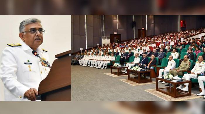 بحرِ ہند سے عالمی تجارت کی وسیع آمدورفت ہے جس میں رکاوٹ  سے عالمی معیشت پر نمایاں اثرات مرتب ہو سکتے ہیں، نیول چیف