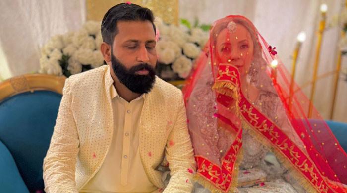بیلاروسی لڑکی پاکستانی لڑکےکی محبت میں فیصل آباد پہنچ گئی، اسلام قبول کرکے شادی کرلی