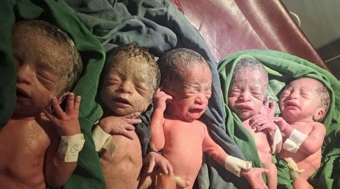 ایتھوپیا:  12 سال بعد خاتون کے ہاں بیک وقت 5  بچوں کی پیدائش