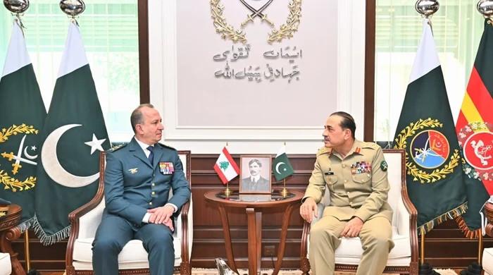 فیلڈ مارشل عاصم منیر سے لبنانی کمانڈر ان چیف کی ملاقات، اہم امور پر تبادلہ خیال