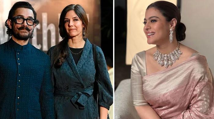 عامر کو فلموں کیساتھ خواتین کے انتخاب کا بھی بہترین سلیقہ ہے: کاجول کا اداکار کی تیسری شادی پر تبصرہ