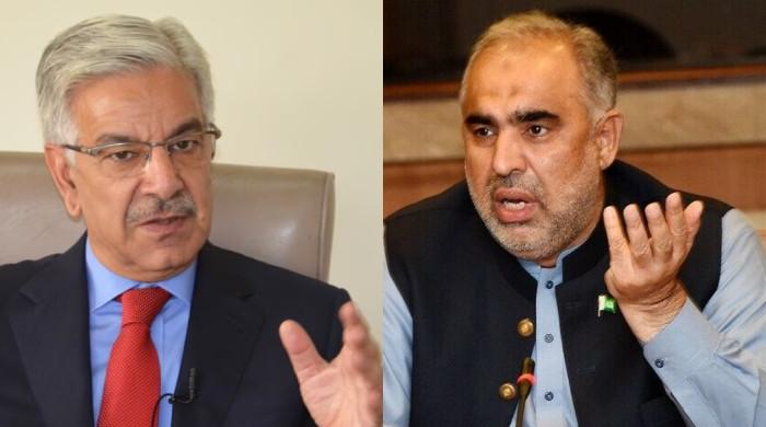 آئی ایس آئی افسران ایف اے ٹی ایف بلز  پر اپنی ان پٹ دے رہے تھے: اسدقیصر کا خواجہ آصف کو جواب