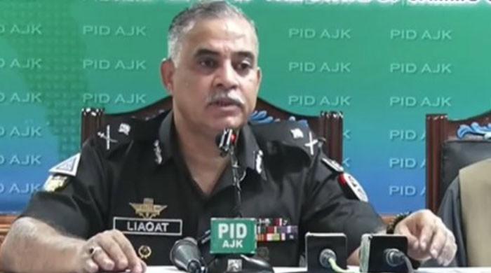 شرپسند  عناصر کشمیر کی صورتحال سے متعلق جھوٹا پروپیگنڈا کر رہے ہیں: آئی جی آزاد کشمیر