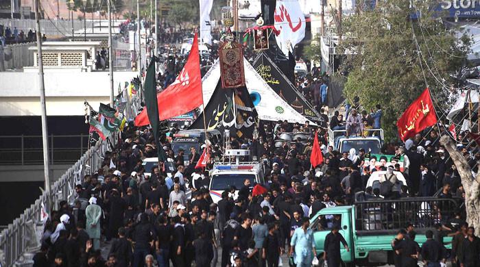 ملک بھر میں 9 محرم الحرام کے جلوس اور مجالس کا انعقاد