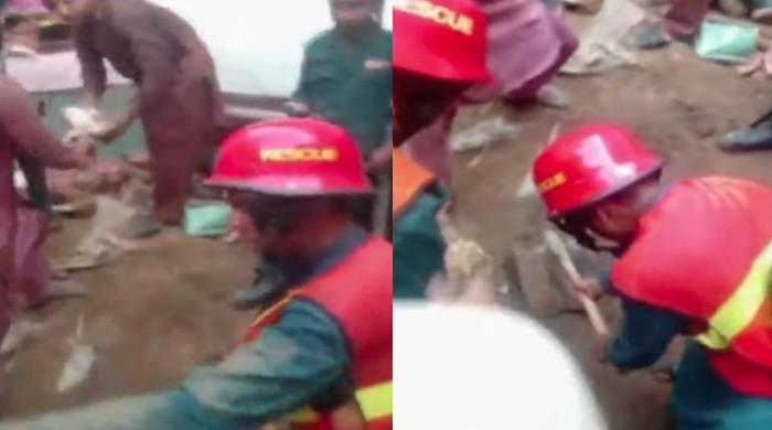 لاہور: اسکول اکیڈمی کی چھت گر گئی، ملبے تلے دب کر 2 بچے جاں بحق