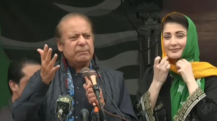 میرا دل کرتا ہے الیکشن میں کامیابی ملتی ہے تو شہباز شریف کوکہوں کہ مجھے وزیراعظم آزاد کشمیر بنادیں: نواز شریف