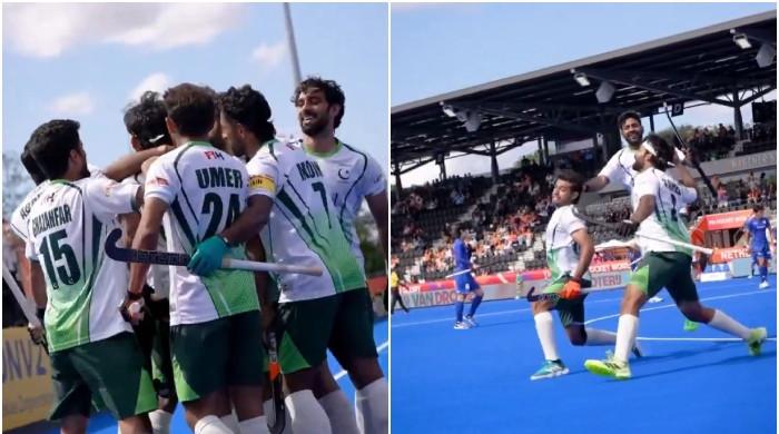 ہاکی ورلڈکپ میں پاکستان کی 16سال بعد پہلی کامیابی، جاپان کو 3-4 سے شکست دیدی