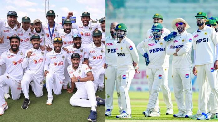 بنگلادیش کی آئی سی سی ٹیسٹ رینکنگ میں بڑی چھلانگ، پاکستان ٹیم کو پیچھے چھوڑ دیا
