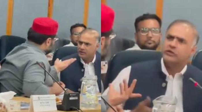 سینیٹ قائمہ کمیٹی اجلاس میں عابد شیر علی اور ایمل ولی خان آپس میں الجھ پڑے، نوک جھونک اور تلخ کلامی