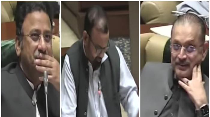 سندھ اسمبلی اجلاس میں پی ٹی آئی کے حمایت یافتہ آزاد رکن شبیر قریشی کی انگلش توجہ کا مرکز بن گئی