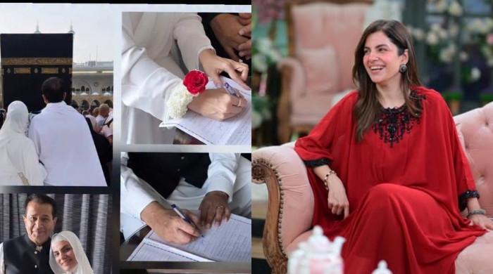 معروف میزبان کرن خان نے مکہ میں نکاح کرلیا، شوہر کی تفصیلات بھی سامنے آگئیں