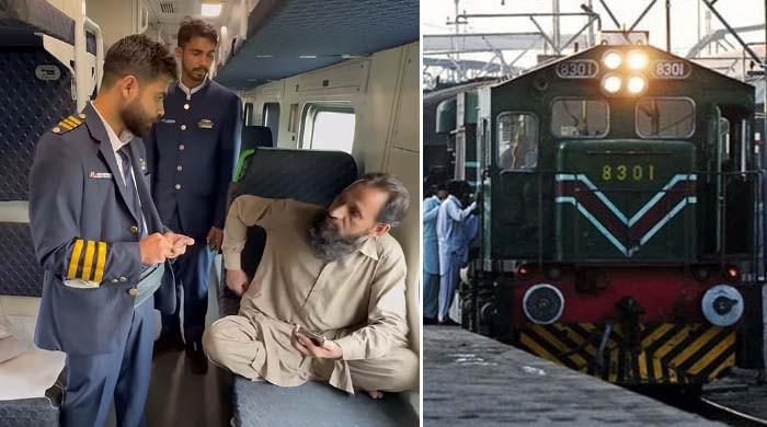 ٹرین میں ٹکٹ چیک کرنے کے معاملے پر ریلوے حکام اور پولیس میں تنازع پیدا ہوگیا