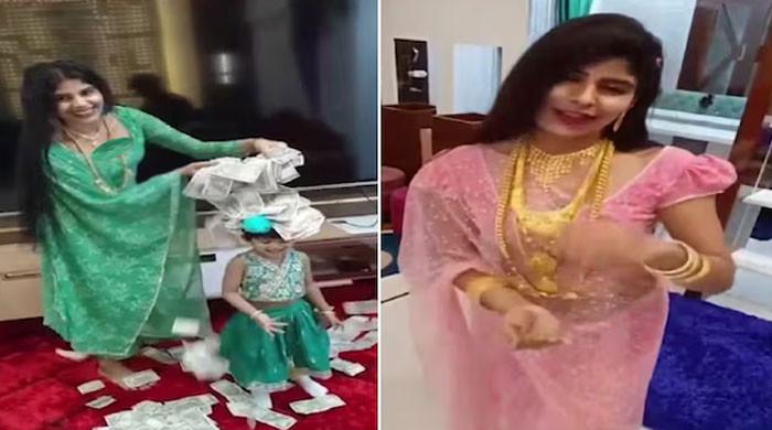 خاتون یوٹیوبر کو دولت کی نمائش مہنگی پڑگئی،  چور  گھر سے 81 تولے سونا اور لاکھوں  روپے لے اڑے